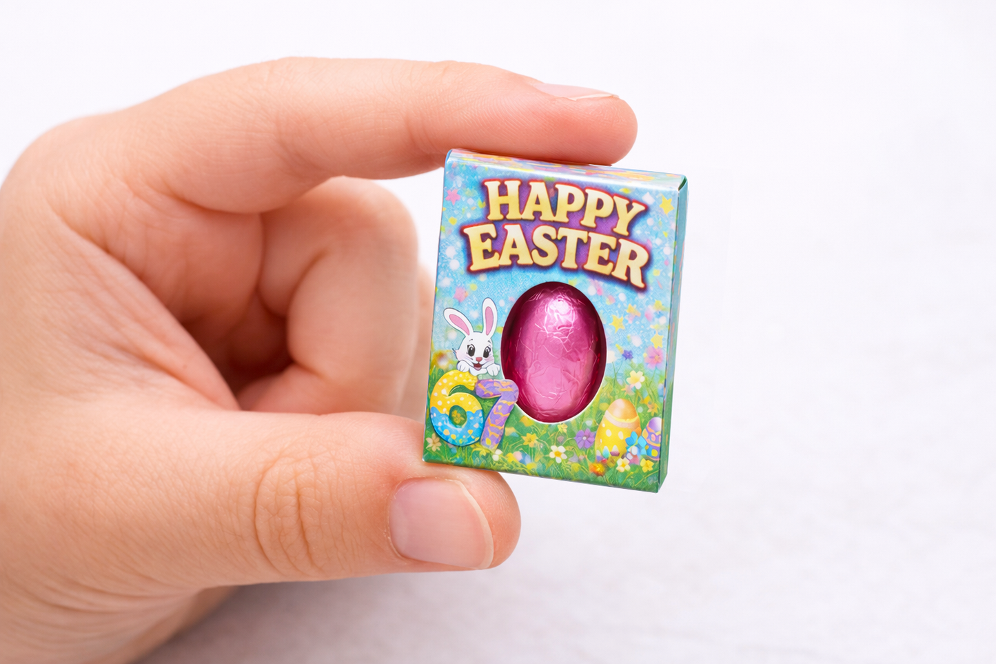 67 Easter Egg Basket Fillers, The World's Smallest Real Chocolate Easter Egg, Six Seven Miniature Easter Egg, Easter Hunt, Funny Easter Gift