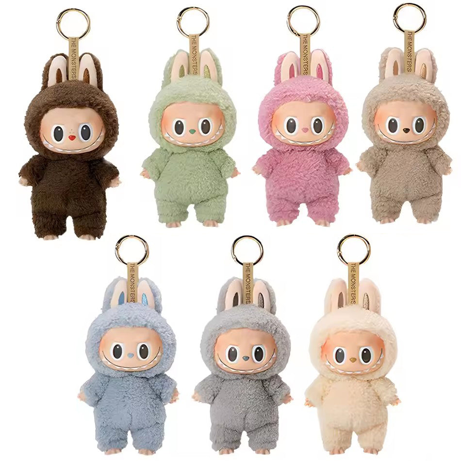 Plush Monster Keychain Doll - Labubu Characters