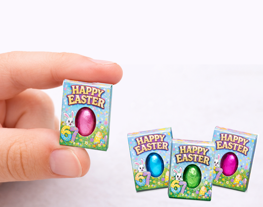 67 Easter Egg Basket Fillers, The World's Smallest Real Chocolate Easter Egg, Six Seven Miniature Easter Egg, Easter Hunt, Funny Easter Gift