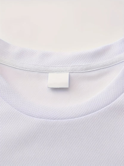 Boys' Skull Graphic T-Shirt - Breathable Moisture-Wicking Soft Polyester, Lightweight Round Neck Short Sleeve Tee for Summer Play, Outdoor Sports & Casual Wear - Machine Washable Regular Fit for Youngsters to Teens, Halloween