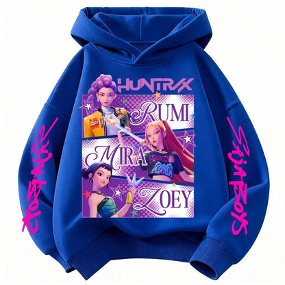 Girls KPop Demon Hunters Huntrix Hoodie