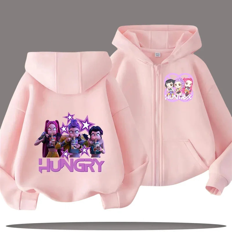 Zip Up Kpop Demon Hunters Hoodie