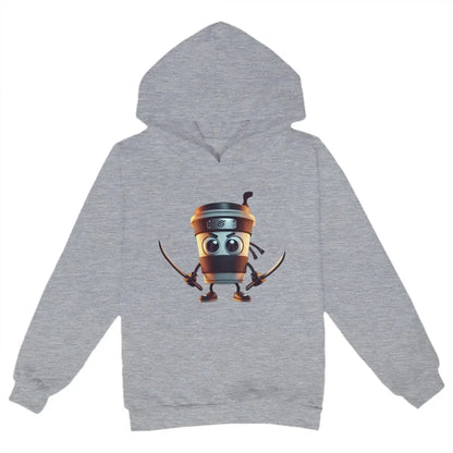 Kids Brainrot Meme Hooded Shirt Cappuccino Assassino Printed Trendy Shirt Funny Brain rot Baby Hoodies