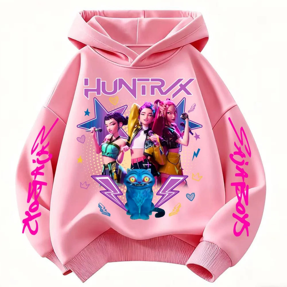 Girl K Pop Demon Hunter Hoodie