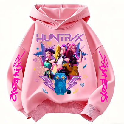 Girl K Pop Demon Hunter Hoodie