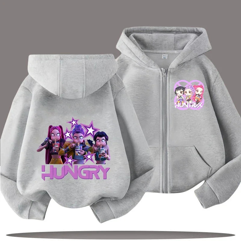 Zip Up Kpop Demon Hunters Hoodie