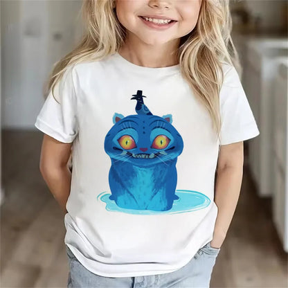 Children Clothes Girl Boy KPop Demon Hunters Soft Summer Tops 2025 Hot Movie Print T Shirts Print Kids T-shirt