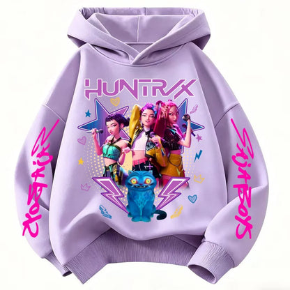 Girl K Pop Demon Hunter Hoodie