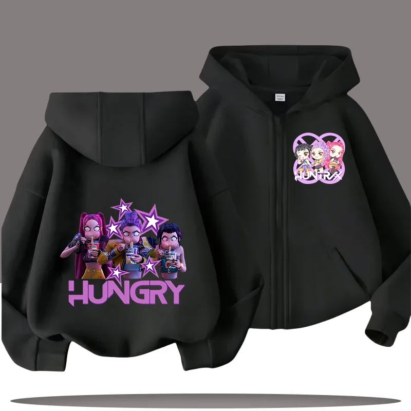 Zip Up Kpop Demon Hunters Hoodie