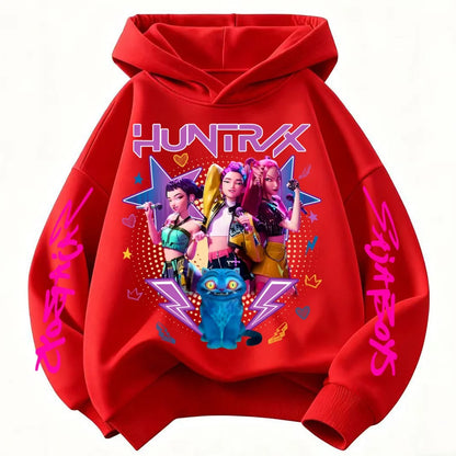Girl K Pop Demon Hunter Hoodie