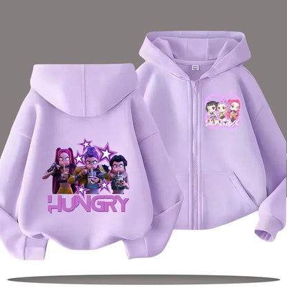 Zip Up Kpop Demon Hunters Hoodie