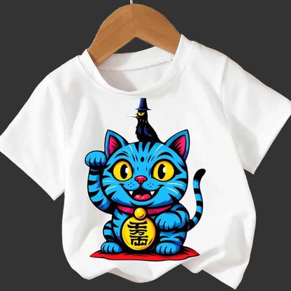 Kpop Demon Hunters Cartoon T-shirts Cotton