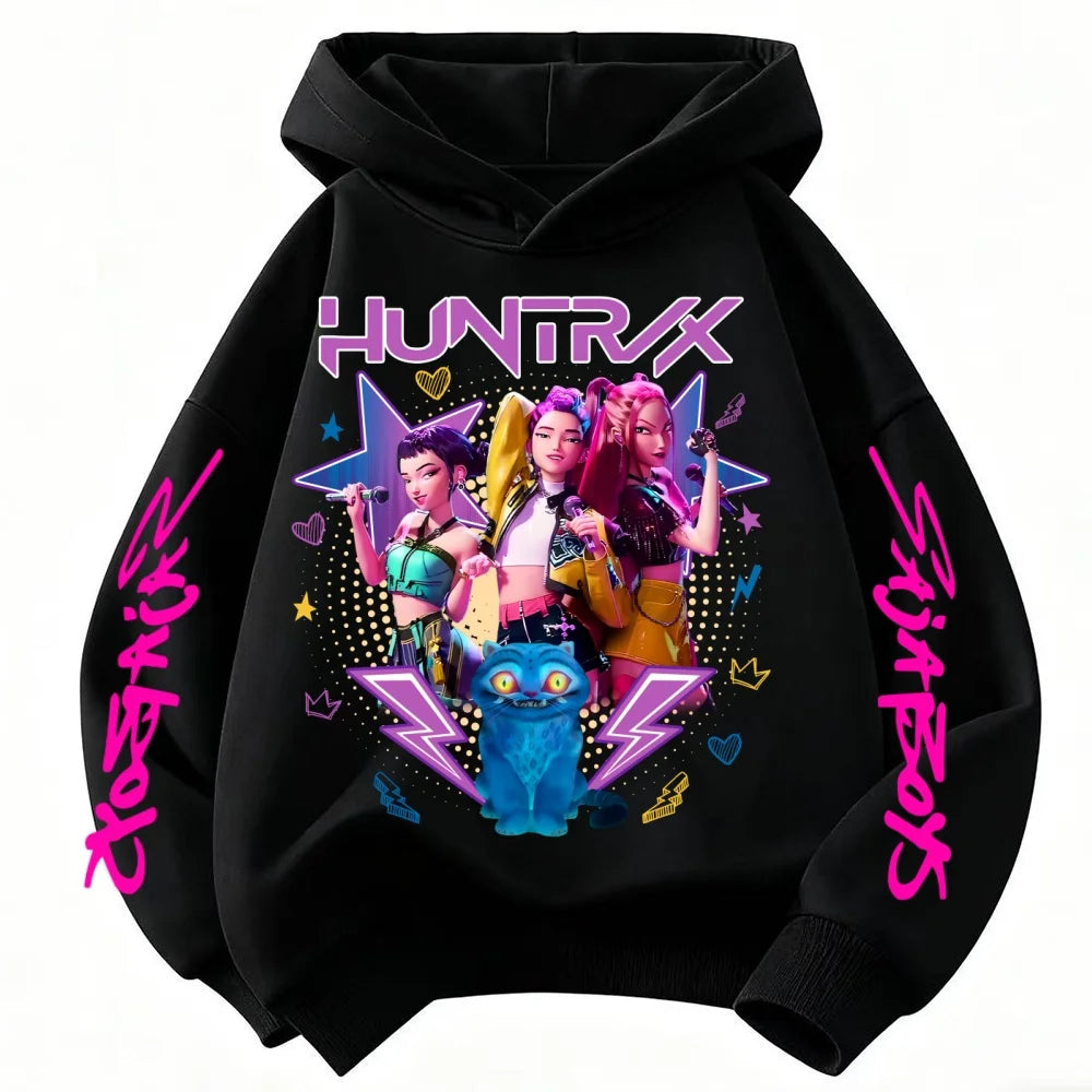 Girl K Pop Demon Hunter Hoodie