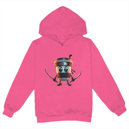 Kids Brainrot Meme Hooded Shirt Cappuccino Assassino Printed Trendy Shirt Funny Brain rot Baby Hoodies