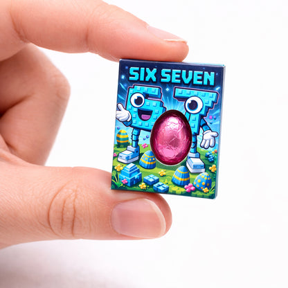 67 Brainrot Themed Tiny Easter Egg, Worlds Smallest Easter Eggs, Six Seven Miniature Easter Eggs, Easter Egg Basket Fillers, Easter Egg Hunt