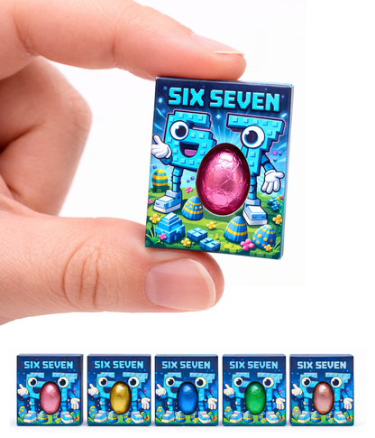 67 Brainrot Themed Tiny Easter Egg, Worlds Smallest Easter Eggs, Six Seven Miniature Easter Eggs, Easter Egg Basket Fillers, Easter Egg Hunt