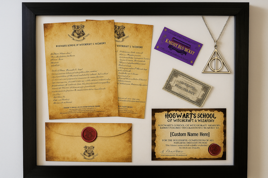 Framed Personalised Hogwarts Acceptance Letter