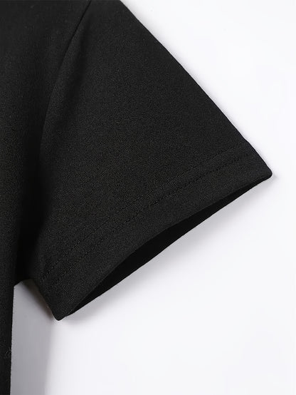 Boys & Girls Lemon Graphic T-Shirt - "I Love Lemons" Print, Soft Polyester Knit Fabric, Slight Stretch, Ribbed Detail, Regular Fit, Short Sleeve, Round Neck, Summer Casual Top for Kids 12+ Years, Fun & Comfortable Design, Cut