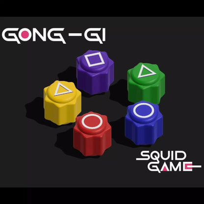 The Original Gonggi Game - Gong-gi Jacks Squid Game Korean Traditional Game Set Squid Game