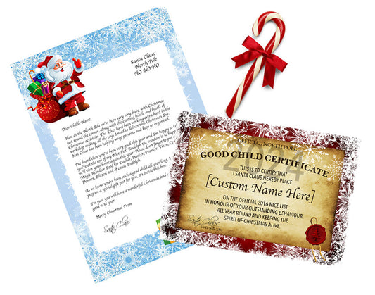 Personalised Starter letter from Santa